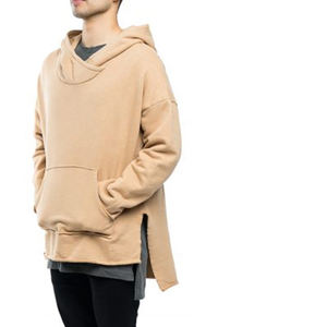 Sweat à capuche Henley en coton de haute qualité pour hommes doux respirant avec impression personnalisée pour un usage quotidien saison d'hiver en gros disponible - Product Image 2