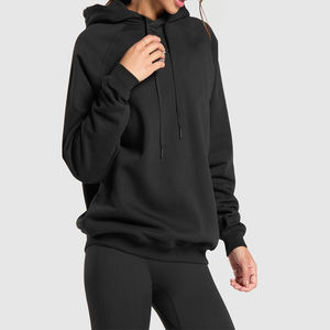 Ropa de calle de alta calidad, Sudadera con capucha de diseño personalizado para mujer, ropa informal para la temporada de otoño, cuello con capucha de Material de poliéster/algodón - Product Image 3