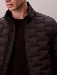 Chaqueta acolchada negra de calidad superior para hombre, chaquetas acolchadas ligeras, abrigos aislantes a prueba de viento resistentes al agua cálidos para invierno - Product Image 4
