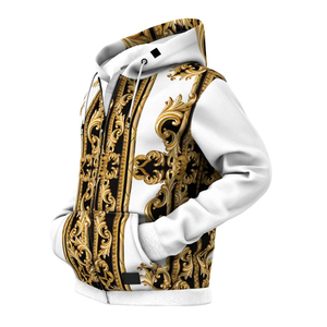 เสื้อฮู้ดพิมพ์ลายสำหรับผู้ชายเสื้อสวมหัวมีซิปแบบลำลอง - Product Image 6