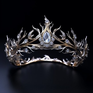 มงกุฎโลหะประดับตกแต่งโต๊ะคริสต์มาสทำมือตั้งโต๊ะของขวัญสุดหรู - Product Image 6