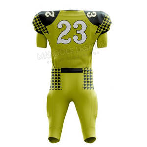 Venta al por mayor de jóvenes, uniforme de fútbol americano de sarga, ropa deportiva personalizada, uniformes de fútbol americano, ropa deportiva - Product Image 2