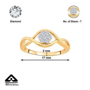 Anillo Twist of Bloom de Oro y Diamantes - Product Image 5