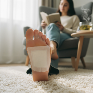 แผ่นแปะเท้าธรรมชาติสำหรับความเมื่อยล้าและการนอนหลับที่พักผ่อนสบาย - 14 แผ่น - Product Image 5