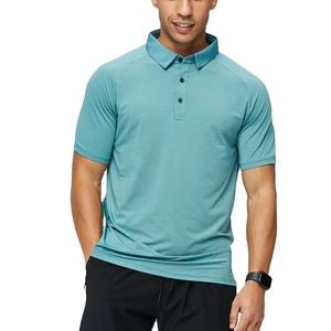 Camiseta de Manga Corta para Hombre con Logotipo Personalizado ODM, Bordada, de Alta Calidad, Transpirable, de Algodón, Informal, de Color Sólido - Product Image 1
