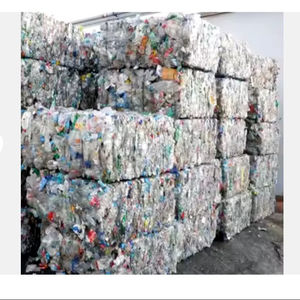 Botellas PET chatarra de plástico de colores mezclados en pacas 100% botellas PET transparentes disponibles para la venta - Product Image 1