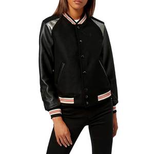 Blousons Bomber de Baseball pour Femmes 2025 – Brodés, à Capuche, Doublure Nylon Matelassée – Acceptation du Logo Client, Service OEM - Product Image 1