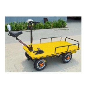 Coche plano eléctrico de logística de China/carro eléctrico carro plano eléctrico con asiento para transporte de carga coche plano - Product Image 3