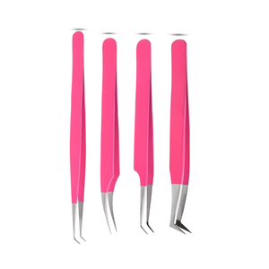 Pince à épiler en acier inoxydable personnalisée de haute qualité, tendance 2024, pour extensions de cils, outils de beauté longue durée - Product Image 3