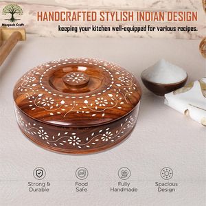 Boîte de rangement pour épices en bois personnalisable Vente en gros Conception unique Logo personnalisé Prix compétitif Outils pour herbes et épices - Product Image 6