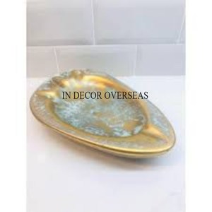 Cendrier en aluminium moulé couleur argent brillant poli et plaqué or de haute qualité Art créatif moderne Unique Fancy Designer Supply - Product Image 6