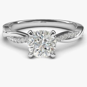 VVS Moissanite Diamond Engagement <b>Ring</b> Luxury Custom Wedding Jewelry for Men and Women <b>Iced</b> out Hip Hop Style - Product Image 6