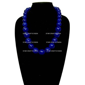 สร้อยคอเครื่องประดับแฟชั่นทันสมัยมีหลายสีสร้อยคอลูกปัดเรซินดีไซน์ทันสมัยปรับแต่งได้ใหม่ - Product Image 2