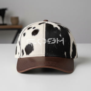 Gorra de Béisbol de Cuero Vacuno con Pelo de Primera Calidad - Product Image 1