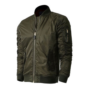 Blouson d'aviateur pour hommes à séchage rapide en vente en gros en ligne Blouson d'aviateur en polyester pour hommes Blousons d'aviateur en nylon confortables - Product Image 5