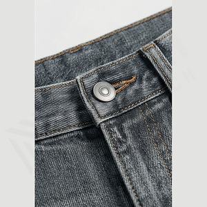 Pantalones Vaqueros de Mezclilla para Hombre, Corte Slim Recto, Ajuste Regular, Pantalones Largos Cómodos, Talla Personalizada, Logotipo Personalizado, Color Personalizado Duradero - Product Image 4