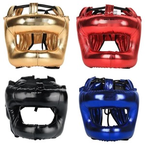 Protection de la tête fermée de qualité supérieure pont de nez casque de boxe et de combat MMA casque de protection d'entraînement complet - Product Image 6