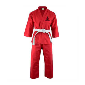 Precio bajo 100% algodón hecho Karate uniforme diseño personalizado nueva llegada lucha desgaste Karate uniforme - Product Image 1