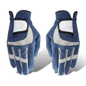Gants de golf personnalisés en cuir Cabretta de haute qualité, main gauche ou droite, antidérapants, doux, respirants, en cuir, gants de sport, conception OEM, ajustement parfait - Product Image 2