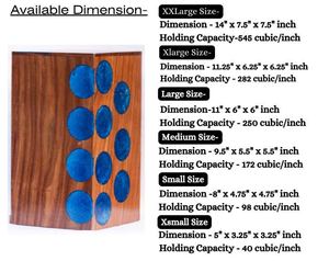 Resin Rosewood Mix Cremation <b>Urns</b> <b>for</b> Human <b>Ashes</b> Adult Burial <b>Urns</b> <b>for</b> Columbarium <b>Wooden</b> Box Funeral <b>Ashes</b> Large - Product Image 5