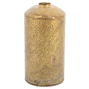 Vase à fleurs en métal de fer élégant et élégant fabriqué à la main avec des détails de qualité supérieure d'inspiration antique pour un style de décoration intérieure de luxe - Product Image 4