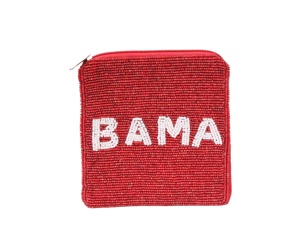 Nueva moda tipo cremallera multifunción tela de maquillaje y cuentas Gameday colorido nuevo Material hecho a mano monedero hacer en la India - Product Image 1