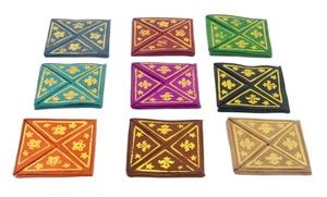 กระเป๋าสตางค์หนังทำด้วยมือสไตล์โมร็อกโก - Product Image 2