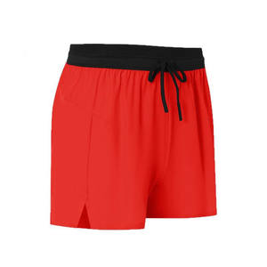 Pantalones cortos deportivos para hombre, transpirables, suaves, de secado rápido, ligeros, para entrenamiento, correr, con cintura elástica, cómodos de usar. - Product Image 4