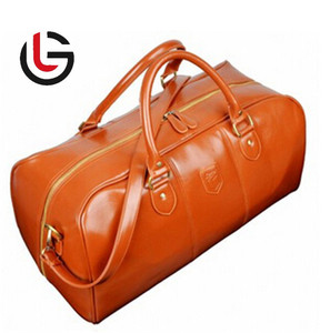 23 Inches Large Capacity Waterproof <b>Weekend</b> Duffel Carry Luggage Leather <b>Bag</b> <b>with</b> <b>Shoe</b> <b>Compartment</b> and Multi-Functional Design - Product Image 2