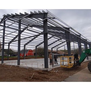 Thiết kế công nghiệp hiện đại đúc sẵn khung kết cấu thép xây dựng nhà di động cho nhà kho nhà máy - Product Image 5