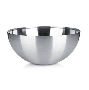 Bol de service de dîner en acier inoxydable pur monobloc de haute qualité Technique sculptée Idéal pour les restaurants Carton rentable - Product Image 5