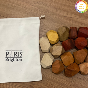 TUMI ishi ของเล่นหินไม้จากเวียดนามโดยใช้วัสดุจากไม้ธรรมชาติสำหรับการเล่นที่สร้างสรรค์และการตกแต่ง - Product Image 5