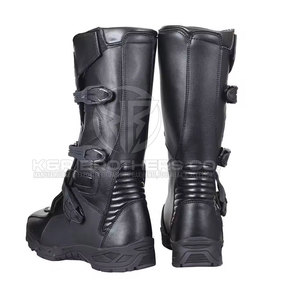 รองเท้ามอเตอร์ไซด์สำหรับผู้ชายทุกสภาพอากาศ, รองเท้ามอเตอร์ไซด์ของผู้ชายกันน้ำได้พื้นรองเท้ากันลื่น - Product Image 2