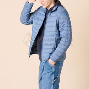 <b>Smart</b> Men Puffer <b>Jacket</b> Stylish Warm Insulated Winter Coat Casual Streetwear Style Outerwear - Product Image 4