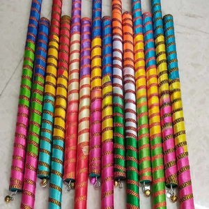 สีสันแท่ง dandiya raas favors, navratri dholki Sangeet Diwali Eid shaadi moshaadi dandiya haldi Decor, - Product Image 1