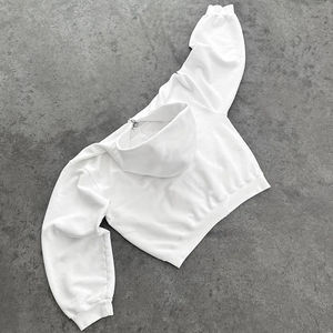 เสื้อผ้าผู้ชาย แฟชั่นล่าสุด เสื้อฮู้ดดี้ผ้าฝ้าย ระบายอากาศ แห้งเร็ว ทรงบ็อกซี่ สไตล์สตรีทแวร์ สำหรับผู้ชาย - Product Image 6