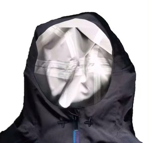 Chaquetas de lluvia ecológicas impermeables de calle superior de alta calidad, lona personalizable, Etiqueta Privada, superventas, precio bajo - Product Image 4