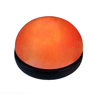 Lámpara de sal de desintoxicación de pies en forma de media cúpula del Himalaya Rosa puro - Product Image 5