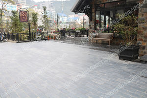 Carreaux de calcaire antiques de qualité supérieure du Vietnam Prix d'usine Pierre naturelle pour villas, revêtements de sol et pavages extérieurs - Product Image 6