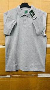 Nouveauté T-shirt pour homme grande taille en coton de haute qualité tricoté à manches courtes col rond décontracté mode étiquettes personnalisées - Product Image 3