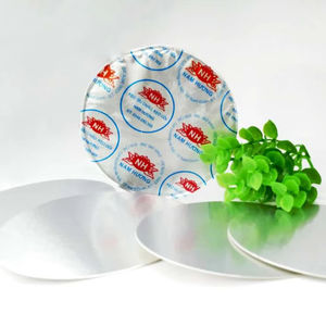 Revestimiento de sellado por inducción de papel de aluminio personalizado OEM ODM a prueba de manipulaciones y fugas para botellas de alimentos PET/PE fabricadas en Vietnam - Product Image 1