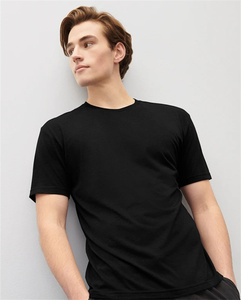 180 GSM เสื้อยืดผ้าฝ้ายแบบเรียบสำหรับผู้ชายและผู้หญิงใช้ได้ทั้งชายและหญิงเสื้อยืดผ้าฝ้าย100% แขนสั้นคอกลมออกแบบโลโก้ได้ตามต้องการ - Product Image 2