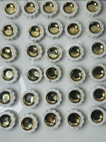 Photophore en marbre blanc de créateur Diya avec artisanat en résine de laiton pour Puja et décoration de la maison Couleur claire