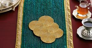 stone <b>coasters</b> Handmade <b>Beaded</b> Tea Coffee Glass Cup <b>Coasters</b> Wholesale Bar Home Creative Square Round <b>Coaster</b> Customize - Product Image 3