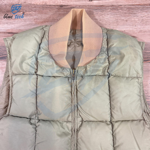 Vente en gros sur mesure Gilet bouffant à fermeture éclair léger et décontracté Gilets d'extérieur d'hiver résistants à l'eau bon marché - Product Image 3
