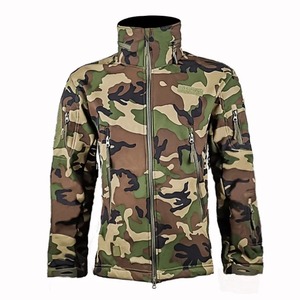 Chaqueta Táctica de Exterior para Hombre de Primera Calidad, Camuflaje, Impermeable, Softshell, con Capucha, para Senderismo, Camping, Chaqueta Cargo - Product Image 1