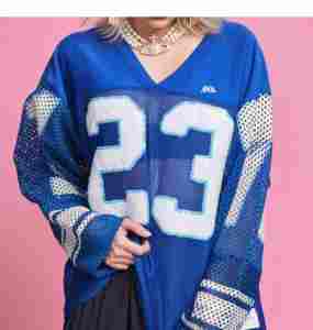 Best Manufacturer's Custom Logo Printed Oversized Vintage Boxy Mesh <b>Crop</b> Jersey <b>Men's</b> Sublimated Design Plus Size Football - Product Image 4