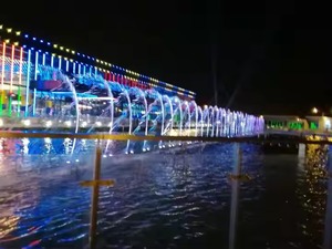 Customized Dancing <b>Water</b> Fountains with Music Stainless Steel 304 Eco-Friendly & Durable <b>Floating</b> Garden Ornaments - Product Image 5