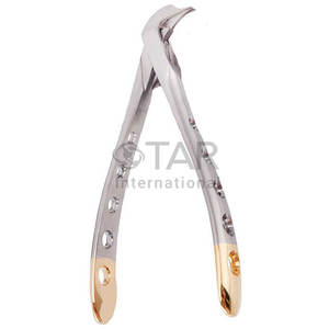 Pinzas extensoras de corona Dental, alicates de extracción de ortodoncia de acero inoxidable, punta de pico, eliminación de corona de dientes, instrumentos médicos - Product Image 1