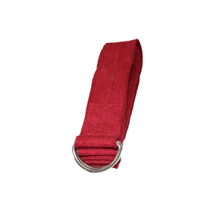 Vente exclusive chaude qualité véritable réglable Double anneaux en D coton Yoga sangle Fitness exercice Fitness ceinture - Product Image 3